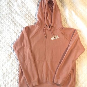 Women’s pink Nike hoodie size medium